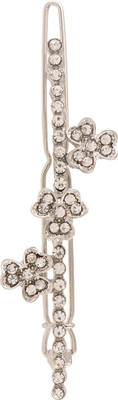 

Jazz Jewellery Toned Stone Hair Pin(Silver)