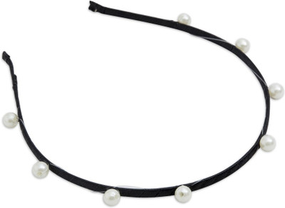 

The Bling Stores THE GLORIOUS PEARL TOUCH HEAD BAND Hair Band(Black)