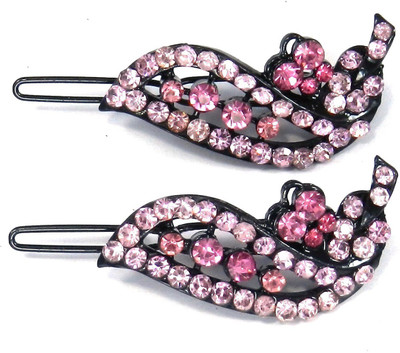 

SPM Pair Of Elegant New Hairclips24 Hair Clip(Multicolor)
