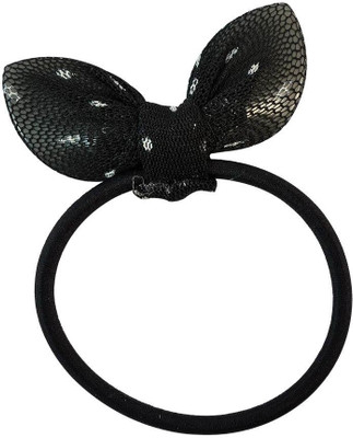 

Sarah Plain Rubber Band(Black)