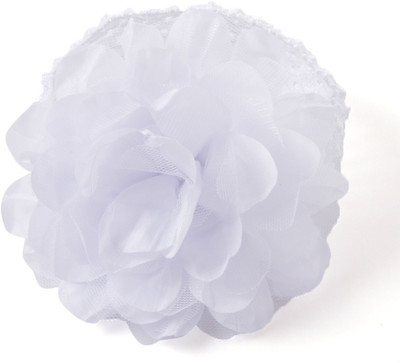

AkinosKIDS Flower Handmade Crochet Lace Head Band(White)