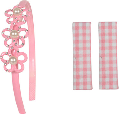 

Sagunya Casual Combo Hair Accessory Set(Pink)