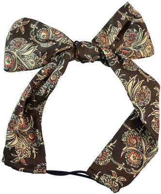 

Sarah Printed Hair Band(Black)