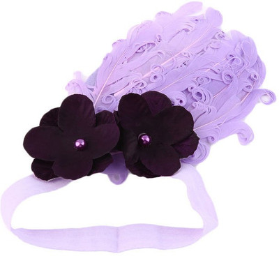 

Shrih Light Purple Baby Feather Head Band(Purple)