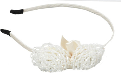 

Shopaholic Fashion Hand Made Crystal Flower Hair Band(White)