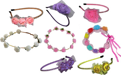 

Sanskruti Glam FloraNFashion Hair Accessory Set(Multicolor)