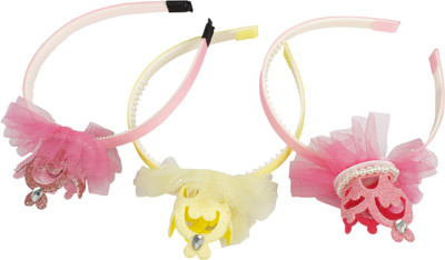 

Muchmore Baby Girl Knot Ribbon Hair Band(Multicolor)