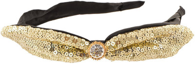 

My DT Lifestyle RABBIT STYLE PARTYWEAR CLOTH Hair Band(Gold)