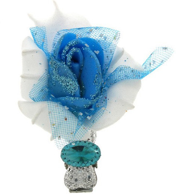 

Anuradha Art Graceful & Beautiful Hair Pin(Blue, White)