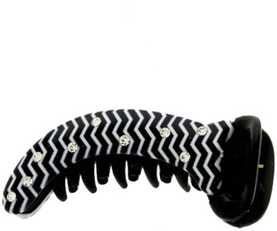 

Anuradha Art BN-241 Banana Clip(Black, White)