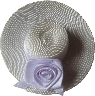 Flipkart - Viva Fashions Rolled Up Rose Hat Hair Clip(White)