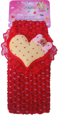 

FNB Baby Cotton Stretch Pretty Red Head Band(Red)
