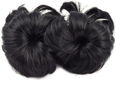 

Snupy Natural Black Hair Claw, Hair Clip, Braid Extension(Black)