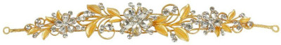 

Muchmore Exclusive Austria Diamond Stones Look Hair Tiara For Girls & Women Accessory Hair Clip(White)
