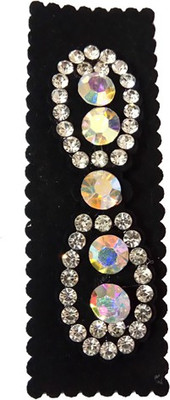 

CraftEra Stone Clip Hair Pin(Black)