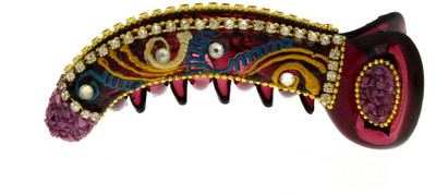 

Anuradha Art Stylish Banana Clip(Maroon)