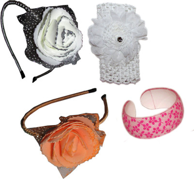

Paperiva Floral Style Hair Accessory Set(Multicolor)