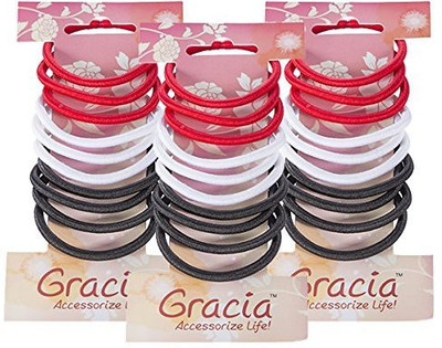 

Gracia 30 pcs Chico Elastic Hair Band(Multicolor)