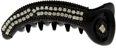 Anuradha Art Stylish Banana Clip(Black)