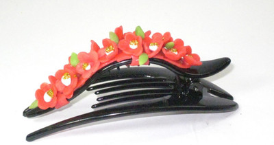 

Advance Hotline Porcelain clay work fancy hair claw Hair Claw(Multicolor)