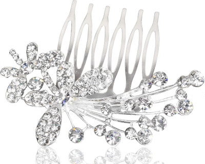 

Takspin Partywear Collection Hair Pin(White)
