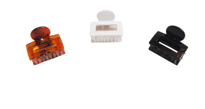 

FNB MULTI DESIGN HAIR CLUTCHERS SET OF 3 Hair Claw(Multicolor)