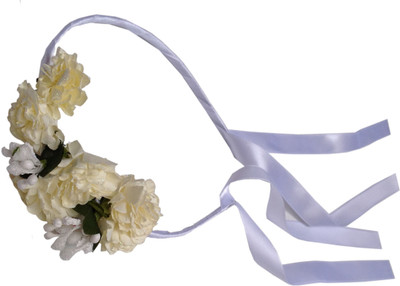 

GRACE FASHION VILLA Hairtra 3a Head Band(White)