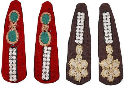 

Maayra 2 Pairs of Designer Tic Tac Clip(Multicolor)