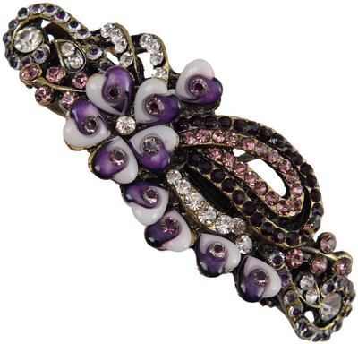 

Taj Pearl Designer Hair Clip(Yellow)