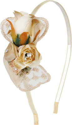 

Fayon Party Style Diva yellow Roses Hair Band(Yellow)
