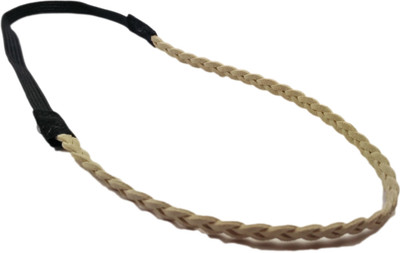 

Pink Flamingo Weaved Line Head Band(Beige)