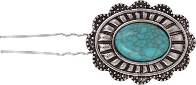 

Fayon Modern Gemstone Hair Pin(Turquoise)