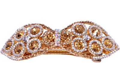 

Mansiyaorange Fancy Latest Designer Party Wedding Stylish Finest Hair Clip(Multicolor)