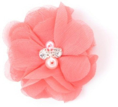 

Angel Closet Chiffon with Pearls Hair Clip(Orange)