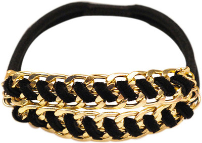 

Young & Forever Black Rubber Band(Gold, Black)