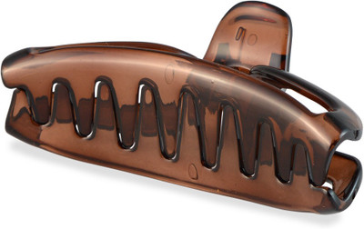 

Sarah Plastic Clutcher Hair Claw(Brown)