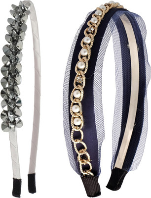 

Super Drool Glamorous Hair Accessory Combo Hair Band(Multicolor)