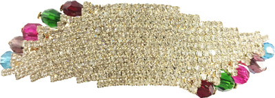 

AccessHer Designer studded back clip hair accessories for Women Hair Clip(Multicolor)