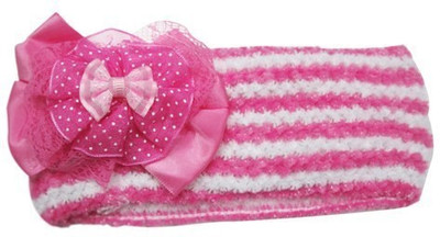 

Pinkblueindia Knitted Baby Girl Flower Head Band(Pink)