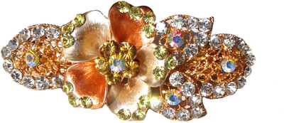 

Shreya Collection Fashion Multi Colour Stone Studded Hair Clip Back Pin(Multicolor)