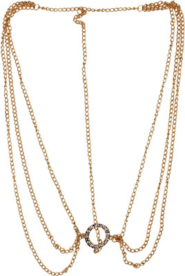

Fayon Golden Three Layer Hair Chain(Gold)