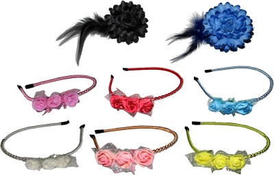 

Yashasvi Floral Style band Hair Accessory Set(Multicolor)