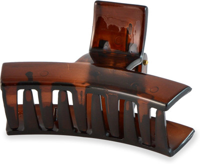 

Sarah Plastic Clutcher Hair Claw(Brown)