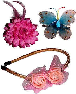 

Anokhi Ada Floral Tic-Tac Hair Accessory Set(Multicolor)