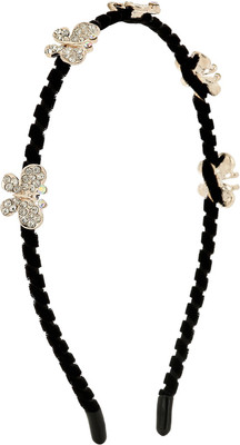 

Prita Elegant American Diamond Butterfly Hair Band(Black)