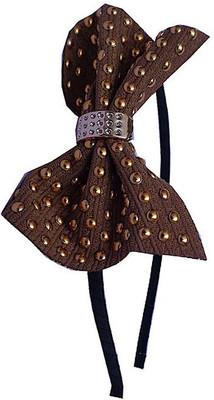 Trendeela.com Feriha Hair Band(Brown)