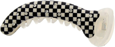 

Anuradha Art BN-132 Banana Clip(White, Black)