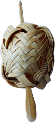 

CraftEra Wooden Clip Hair Clip(Brown)
