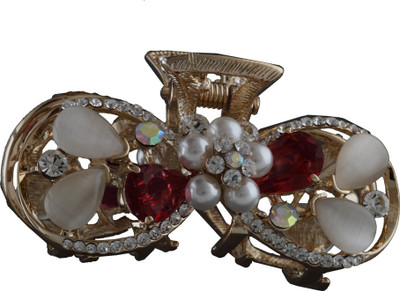 

Anuradha Art Clutcher Hair Claw(Red)
