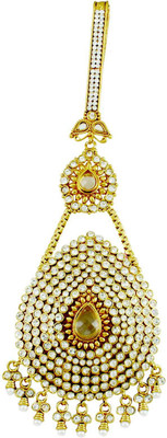 

Orniza Exclusive Royal Judaa In Clear Shade Hair Pin(White)